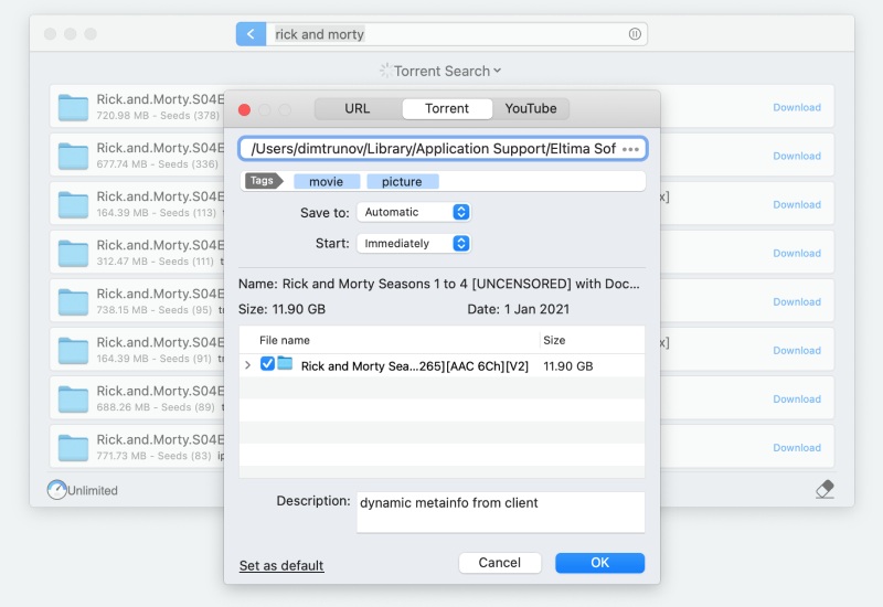 torrent client for mac 10.4
